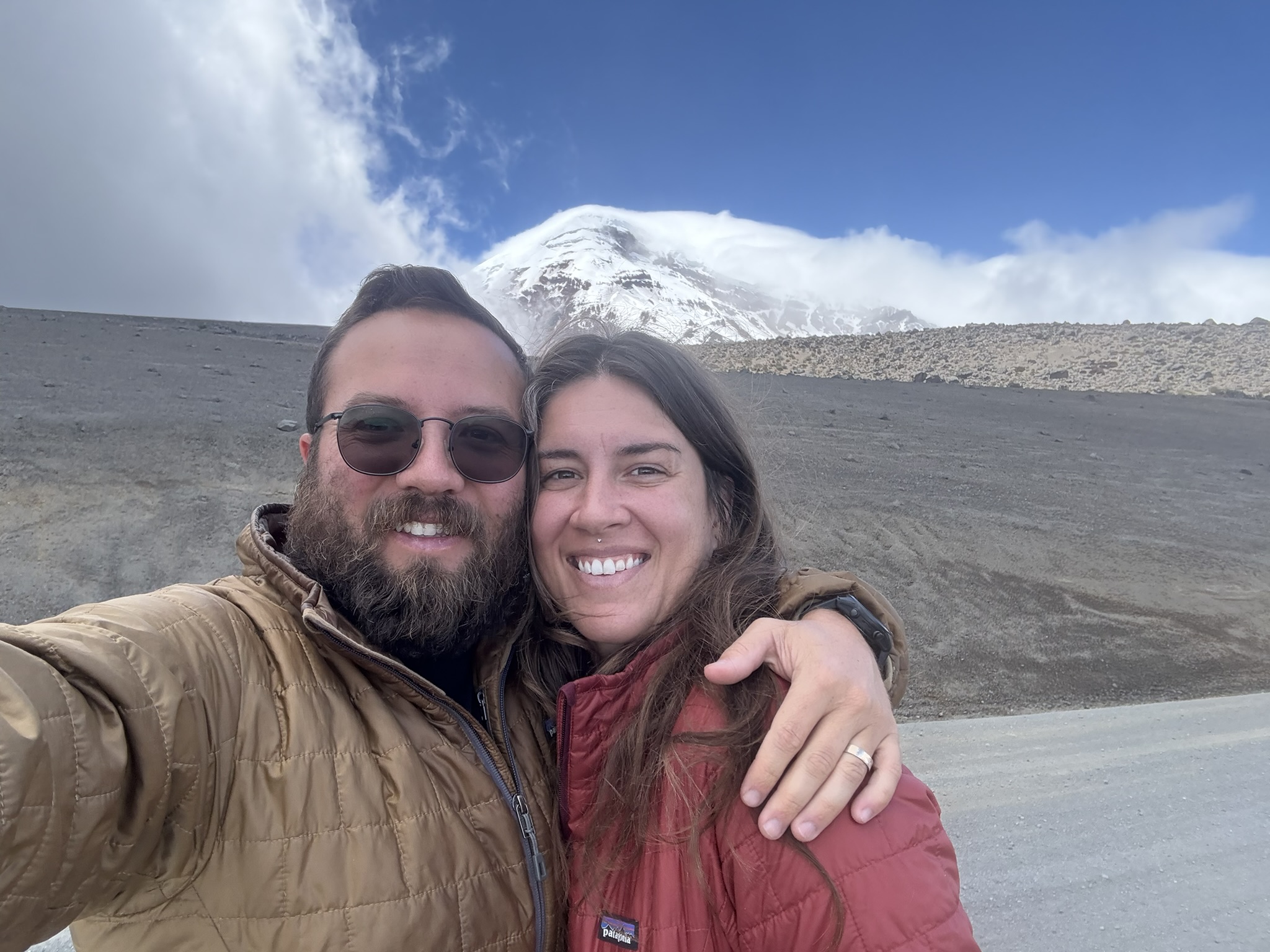 At the base of Cotopaxi