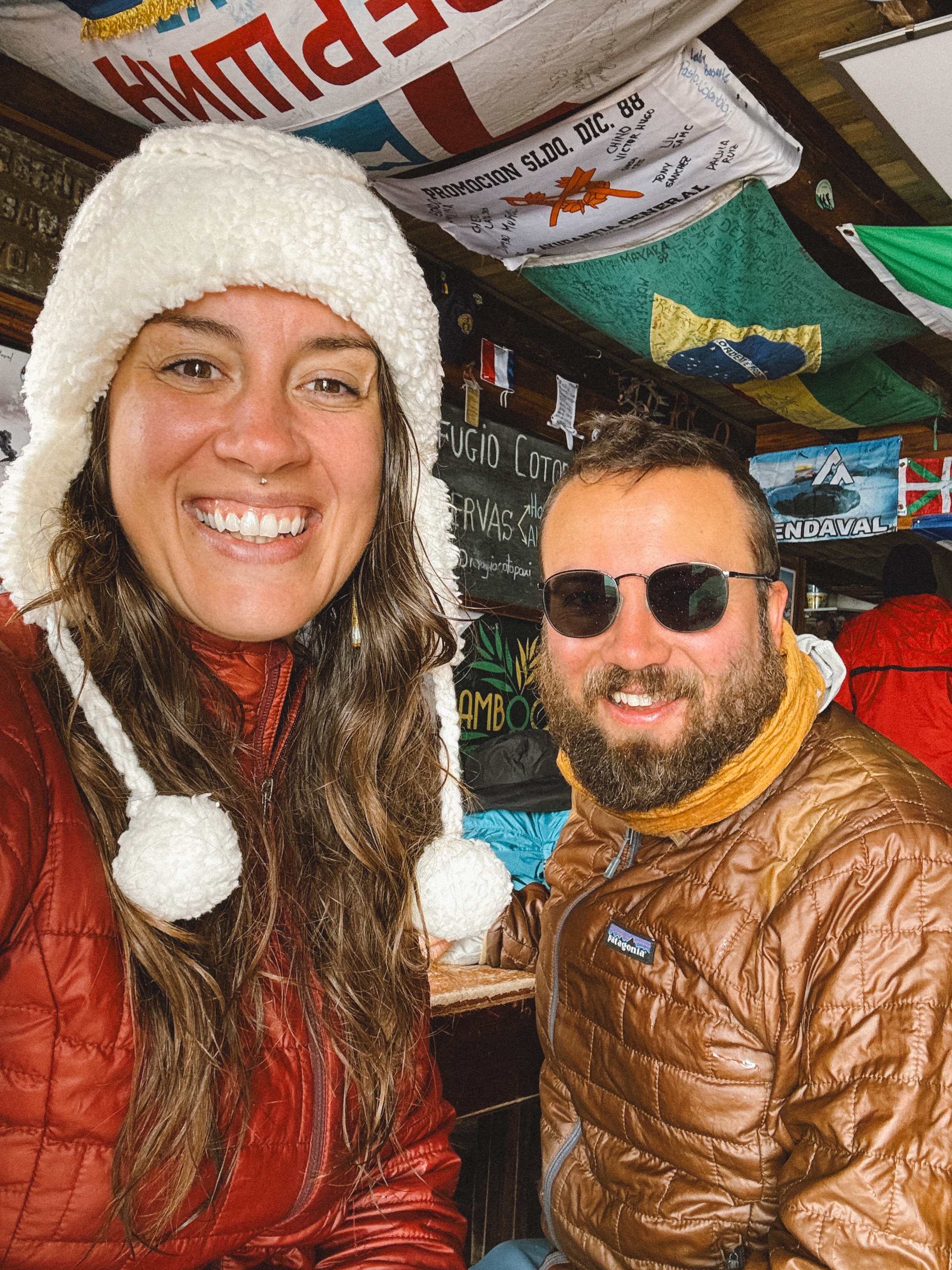 Brittany and Craeg at Cotopaxi Summit